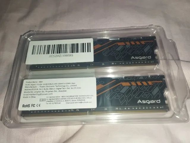 Memória Ram Asgard x Tuf 32GB 3200Mhz 2x16GB DDR4 - Foto 3