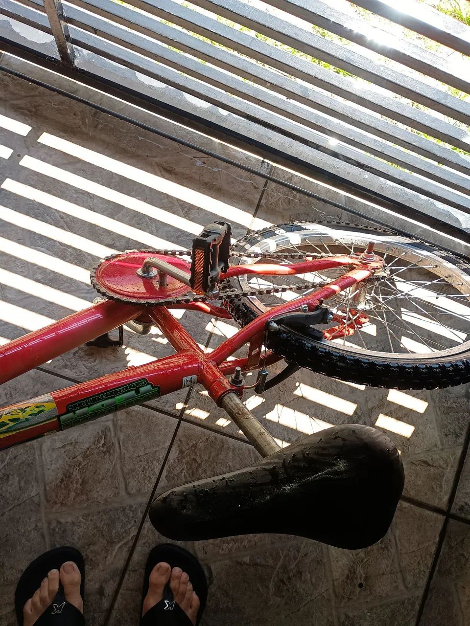 Bicicleta Infantil Vermelha