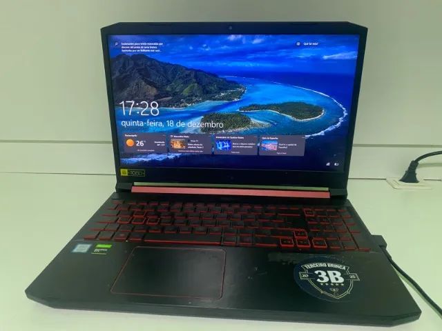 Notebook Gamer Acer Nitro 5 - Core i5 + GeForce GTX
