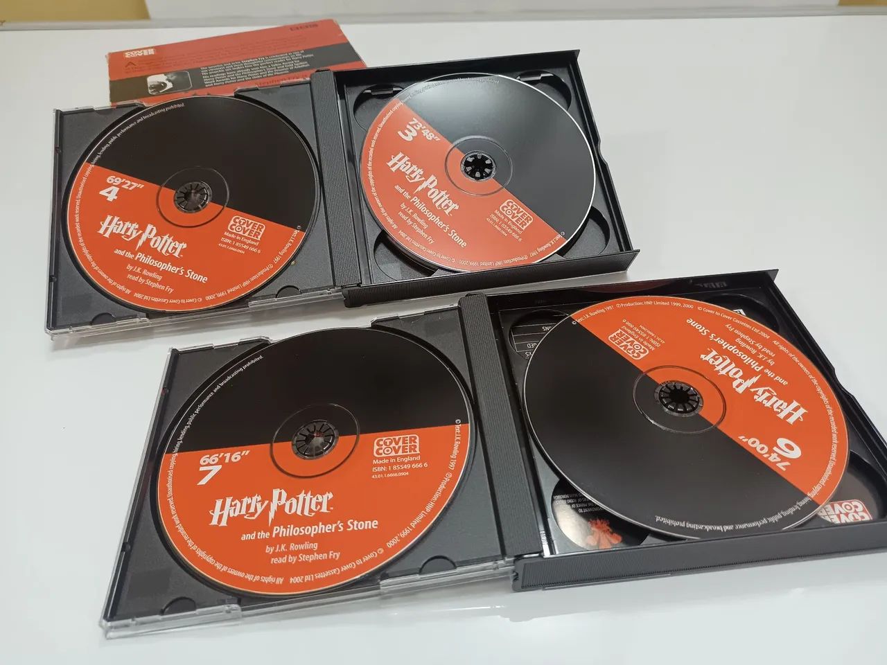 Box com 7 cds Harry Potter and the philosopher's Stone  - Foto 5