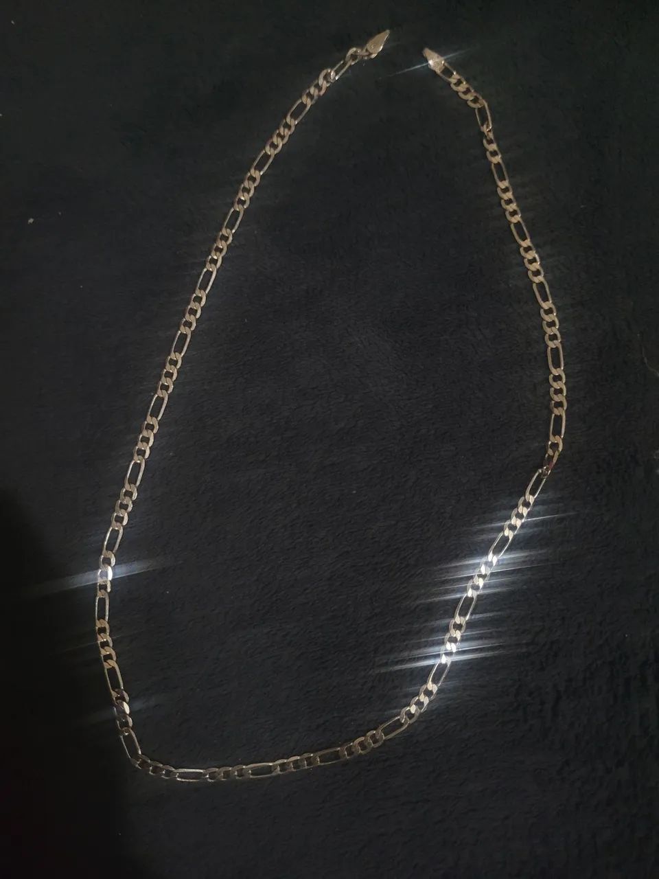 Corrente 3x1 4mm 60cm prata pura 925 leiam a postagem  - Foto 2