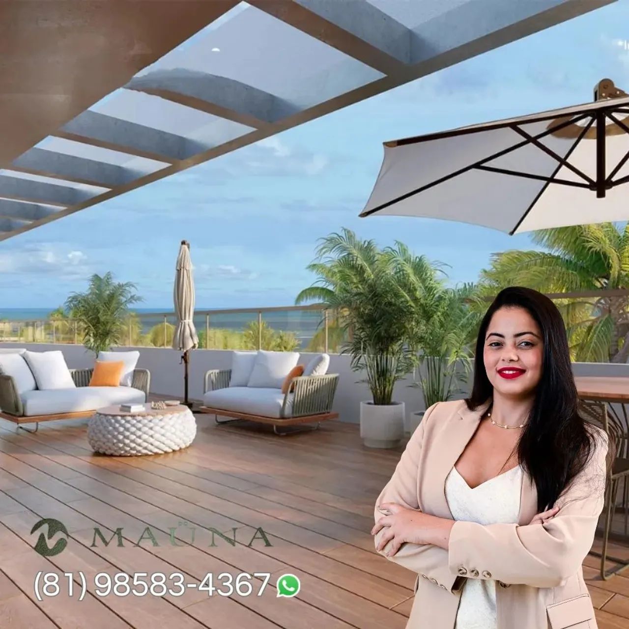 Repasse de Flat Studio com Lazer Completo na Praia de Tamandaré - Foto 3