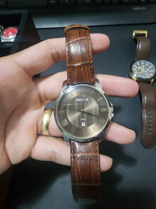 Relógio Seculus Masculino - Foto 4