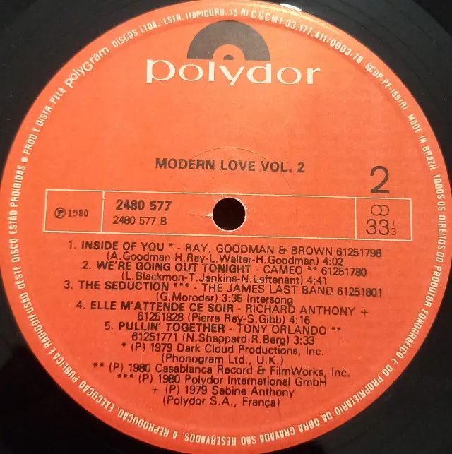 Disco de Vinil LP Modern Love 2 - Foto 4