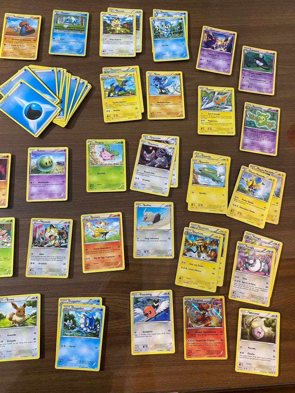 91 cartinhas de Pokémon 64306742064642123
