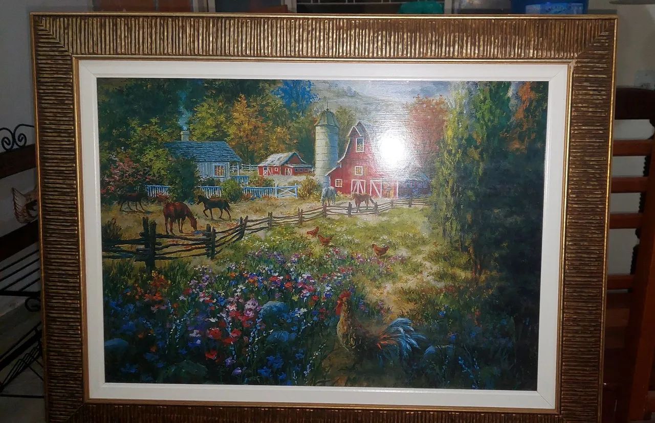 Quadro decorativo Linda natureza do interiorr  - Foto 2