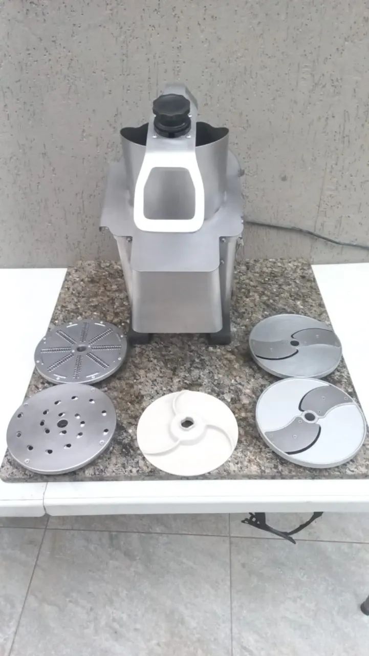 Processador Skymsen- Pa-7 Inox 5 Discos (usado) Estudo troca - Foto 5