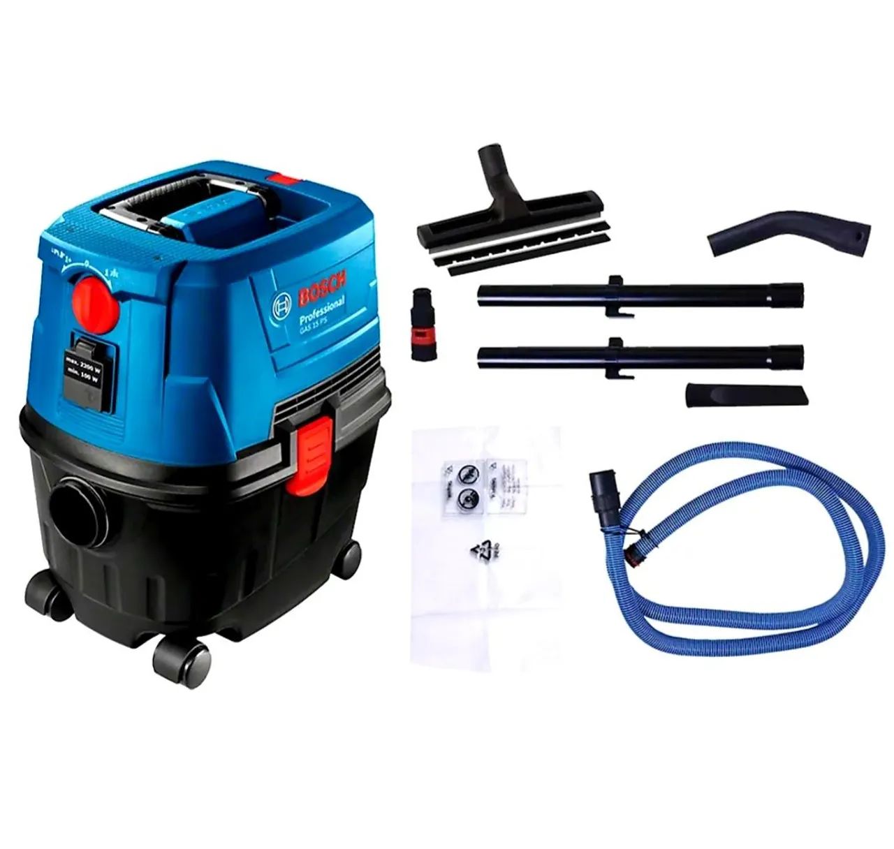 ASPIRADOR DE PÓ 1100W 15 LT GAS 15 PS - BOSCH - Foto 4