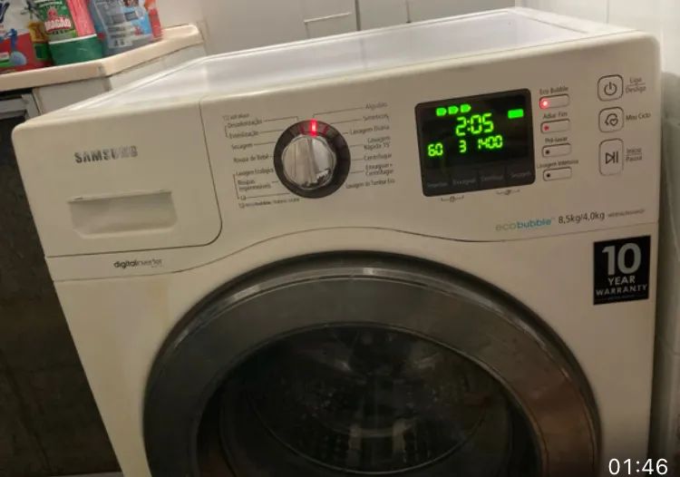 Máquina lavar Samsung 8,5kg