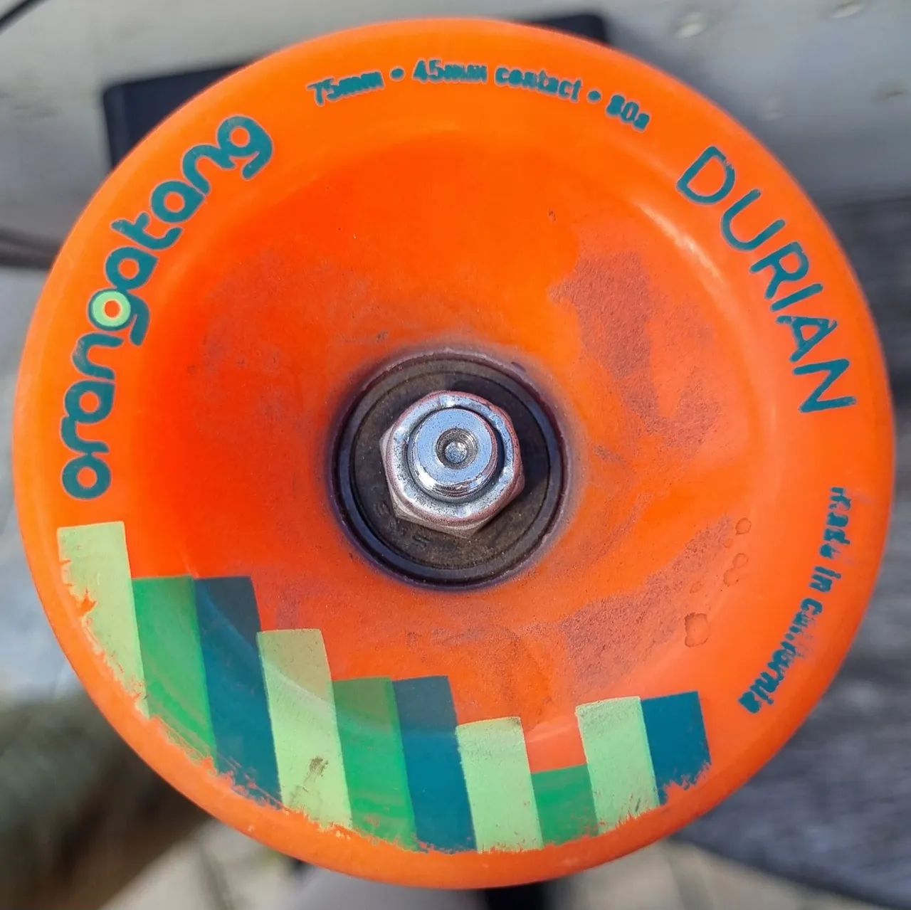 Rodas Orangatang Durian 75mm 80a - Foto 3