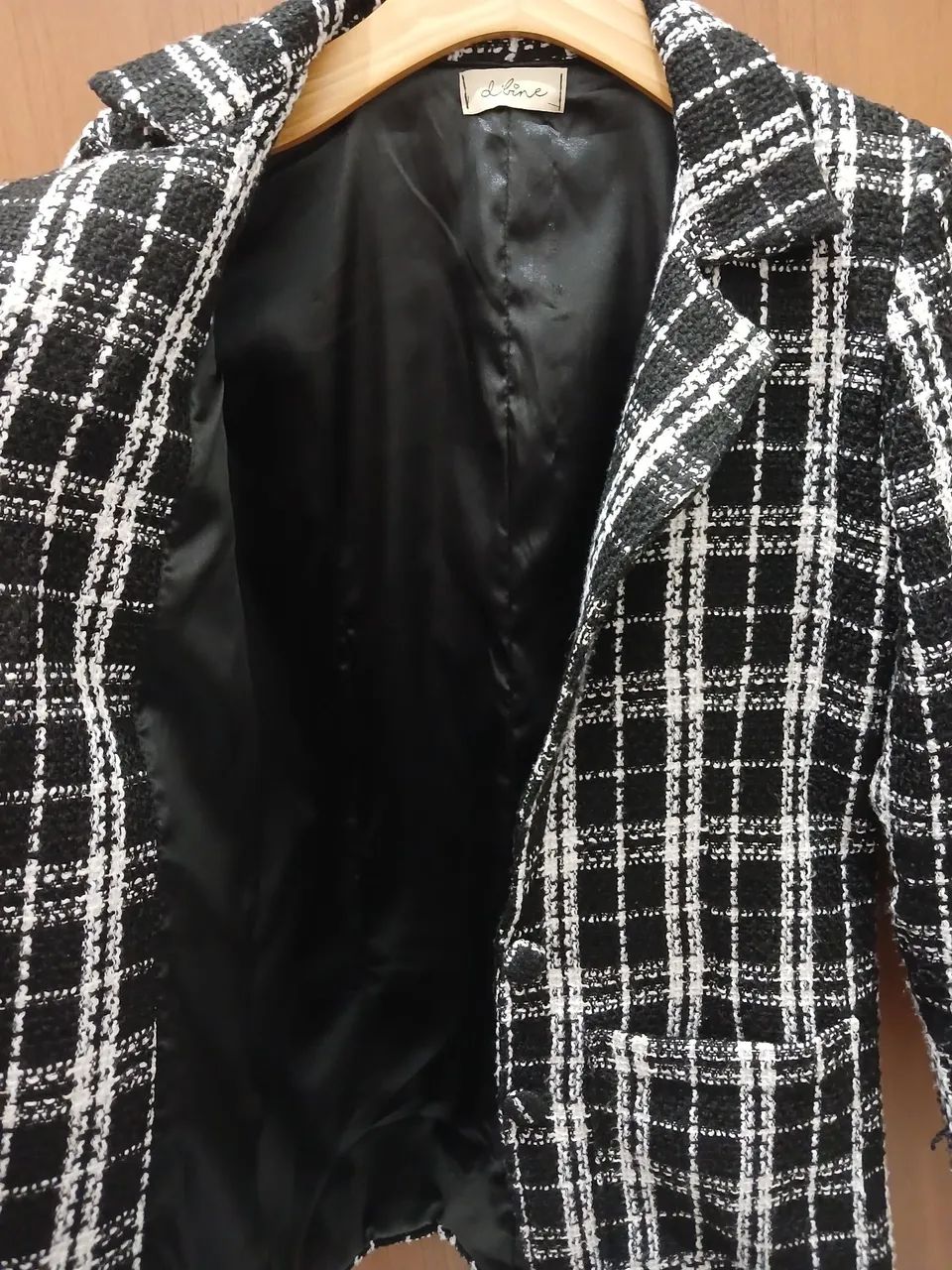 Casaco Tweed Xadrez Feminino  - Foto 2