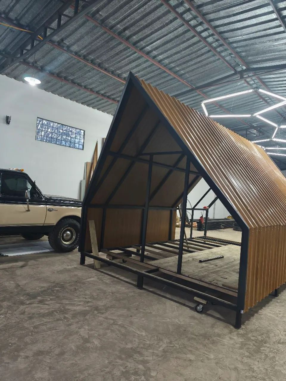 Chalé 12m² com wc