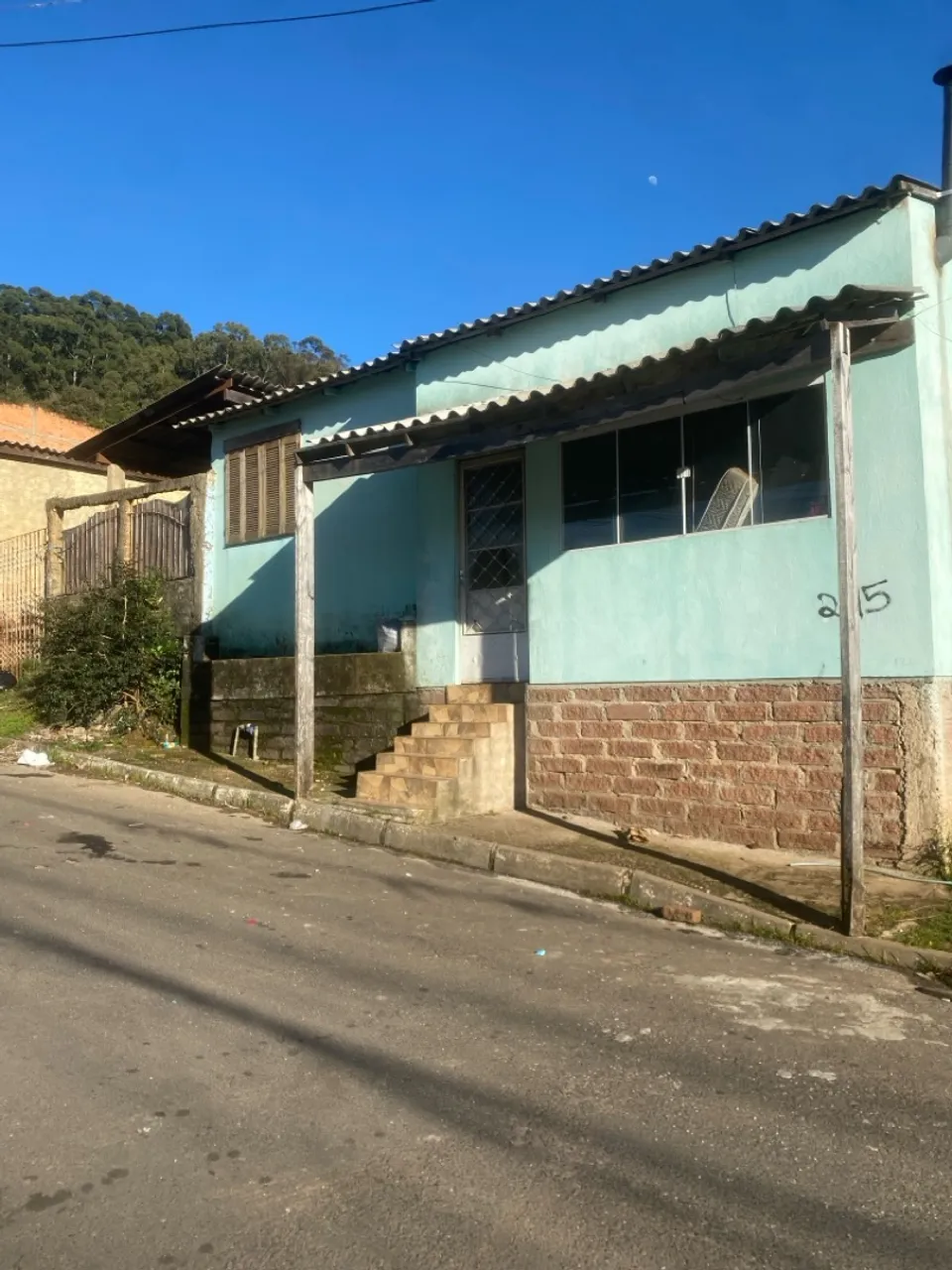 Casa a venda Partenon São José 2 quartos sala cozinha banheiro área com churrasqueira 