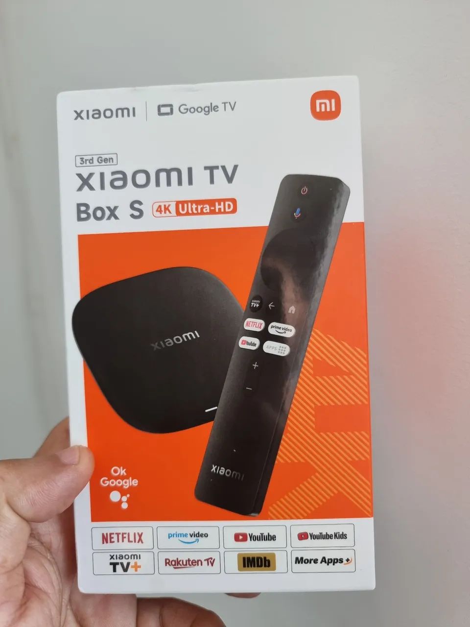 MIBox TV 3s 4K - certificado Netflix e homologado Anatel