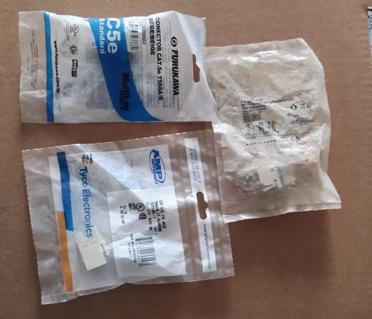 Conectores Keystone RJ45 Cat.5e - 8 Unidades - Foto 4