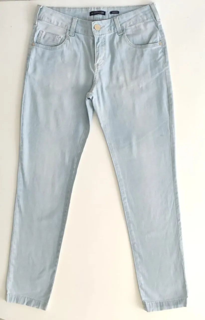 Calça Jeans Feminina M. Officer - Foto 2