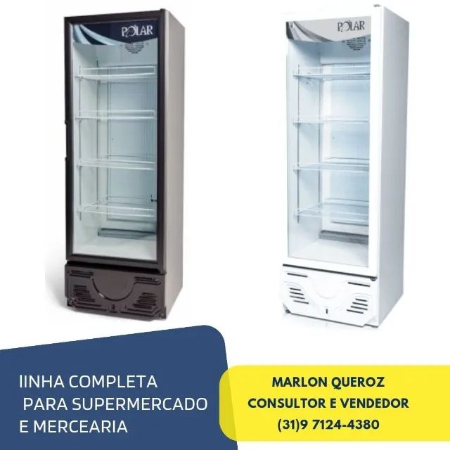 Freezer Refrigerador 1 Porta Polar Novo