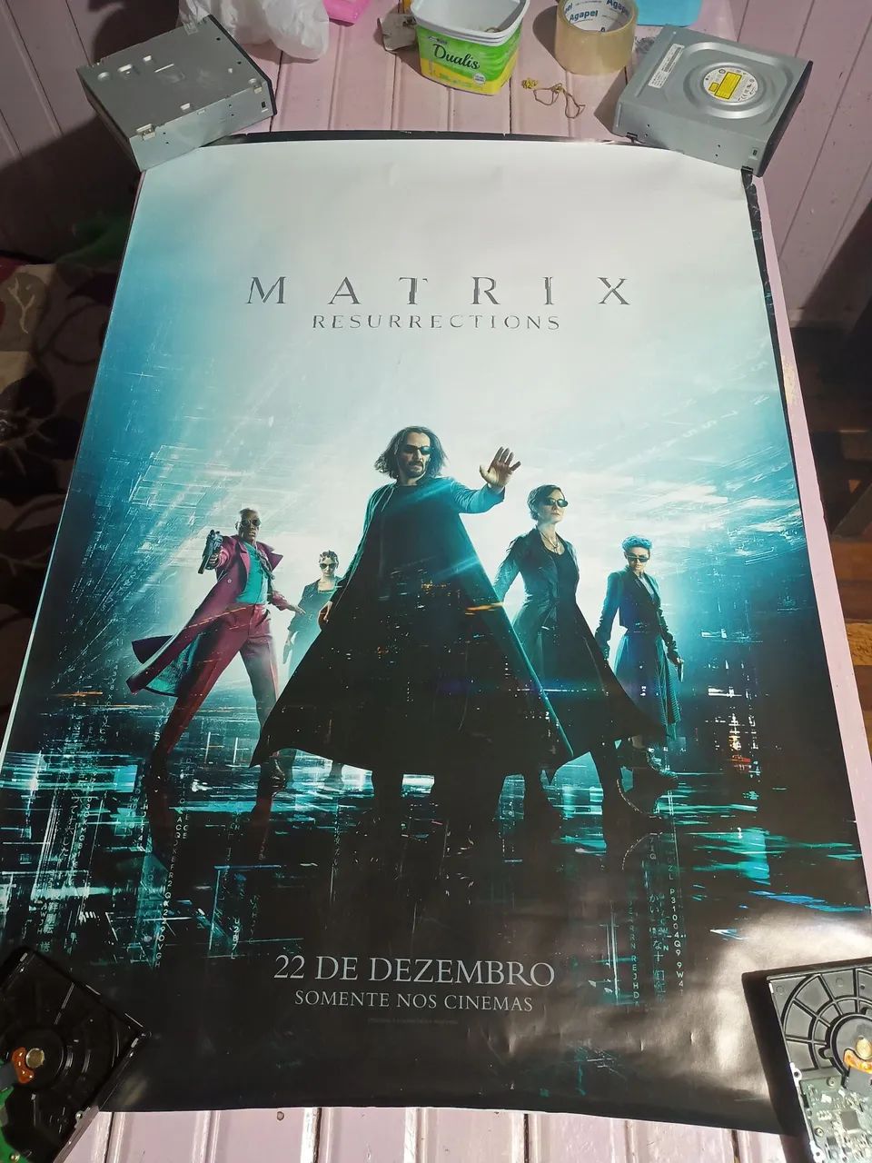 Cartaz Matrix Ressurections!