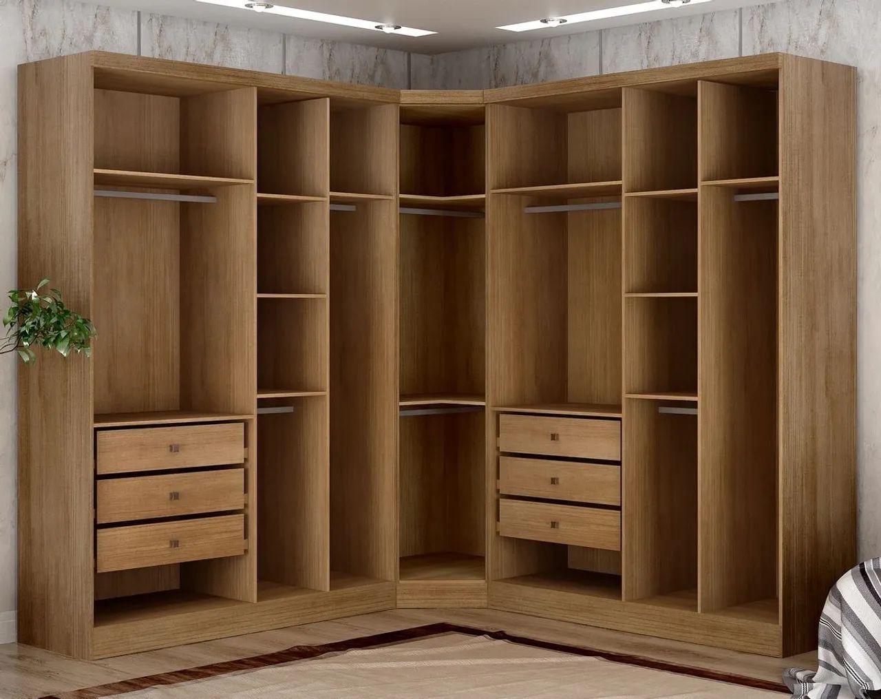 Guarda Roupa Modulado Rizzon - Entrega Rápida - Foto 2