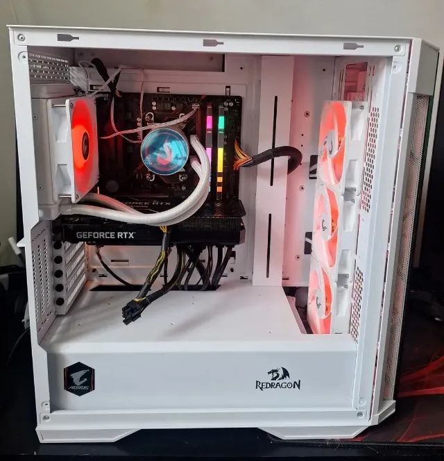 PC Gamer Ryzen 5 5600 | RTX 3060 Ti | 16GB RAM RGB | SSD 500GB | Fonte Corsair 650W 