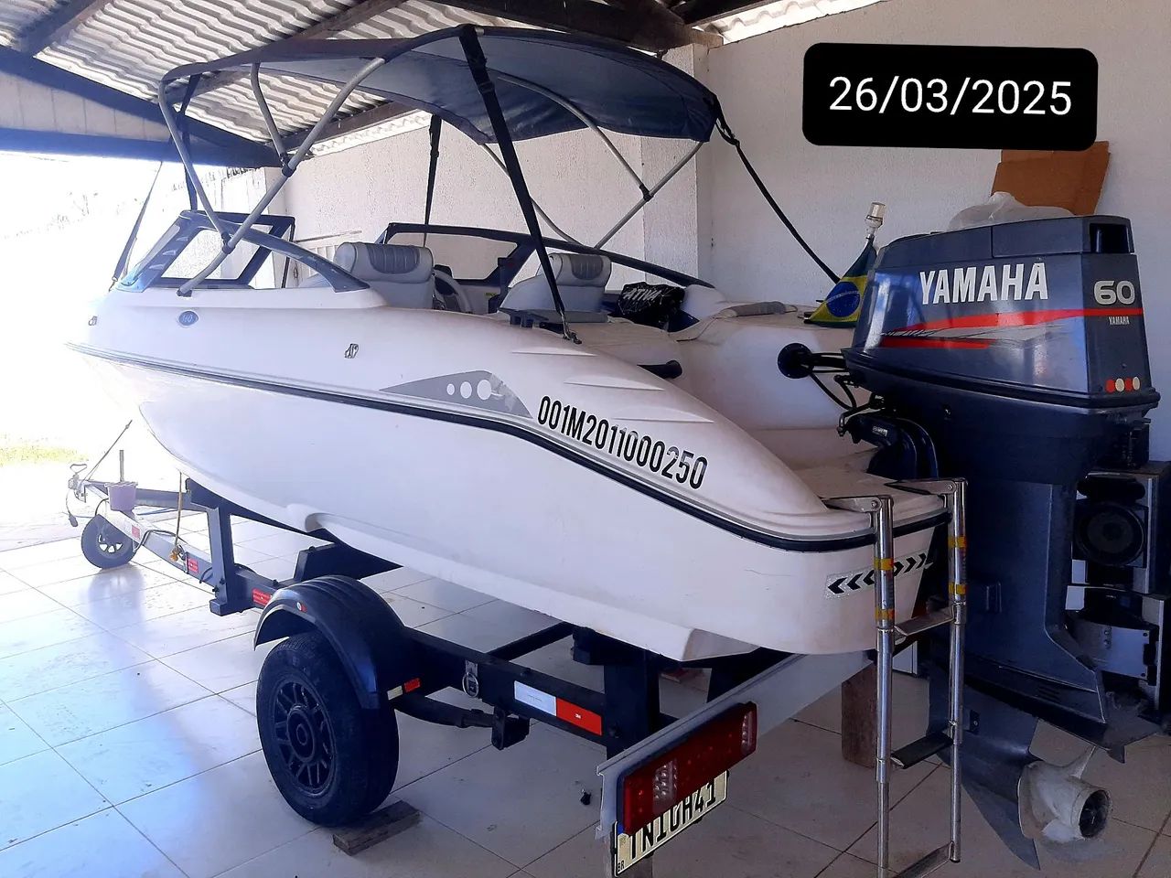 Lancha Focker 160 + Carreta Rodoviária  - Foto 5