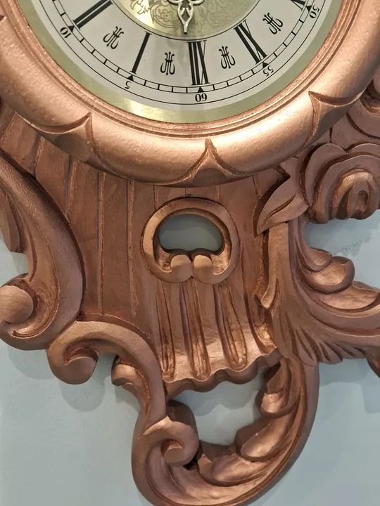 Relógio de Parede Decorativo em Madeira - Foto 5