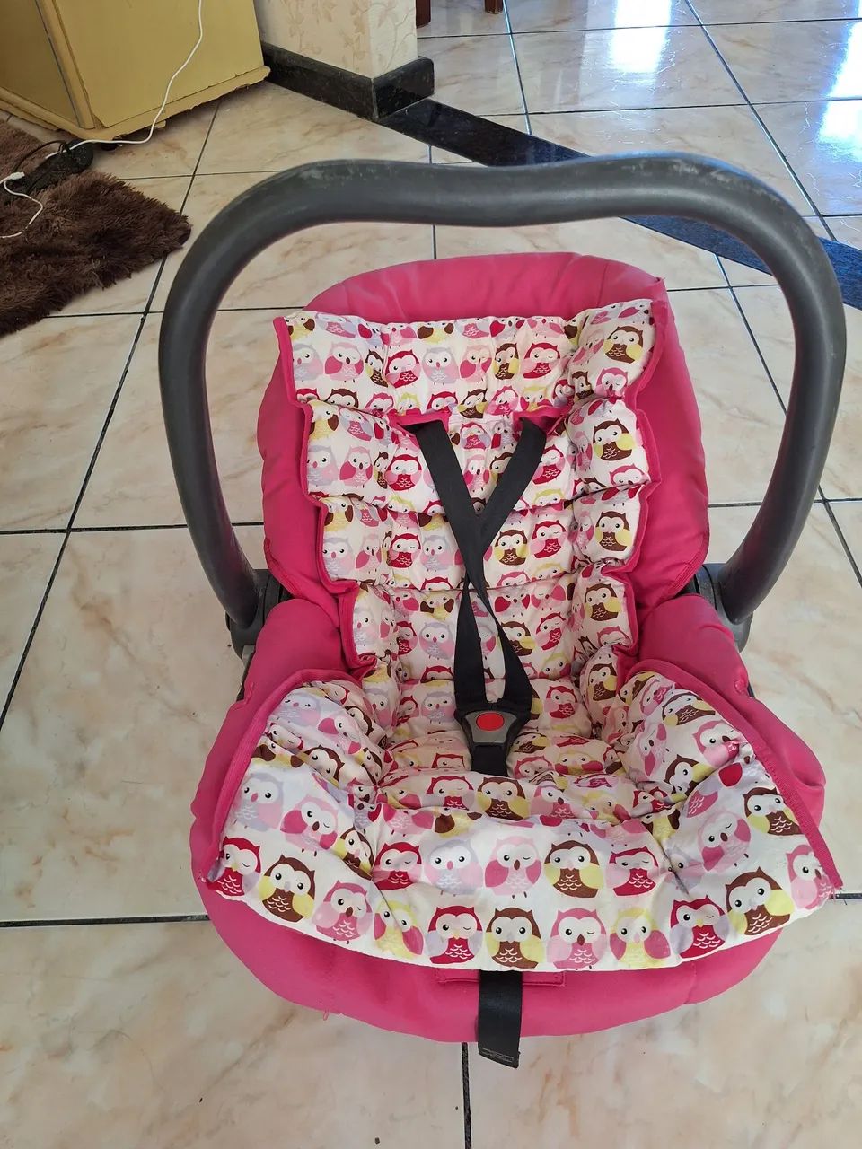 Cadeirinha de Bebê Conforto - Corujinhas