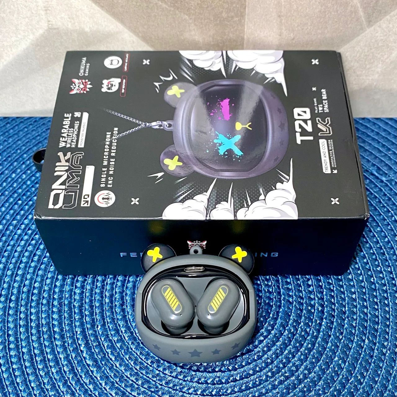 Fone Gamer Blueooth Onikuma T20 - Foto 2