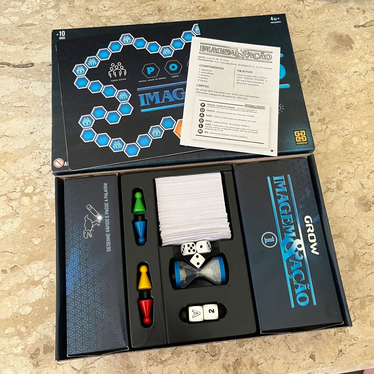 Jogo de Tabuleiro Imagem e Ação NOVO! - Foto 2