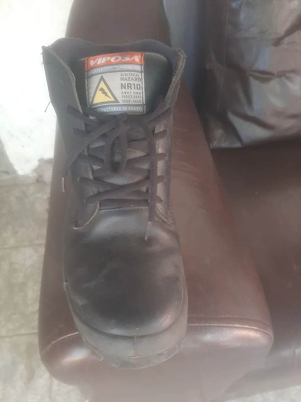 Bota de Segurança Elétrica NR10 coturno *