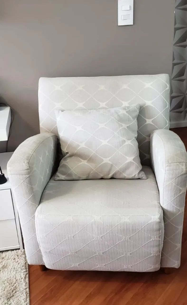 Poltrona confortável e elegante
