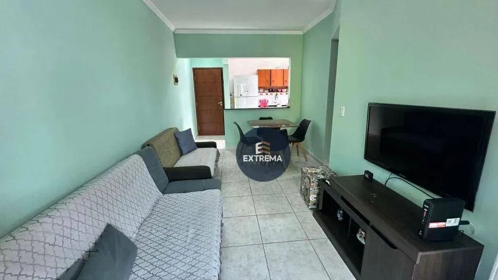Lindo Apê em Praia Grande a venda Mobiliado na Guilhermina  1 Dorm, Sacada Gourmet e a 150 - Foto 3