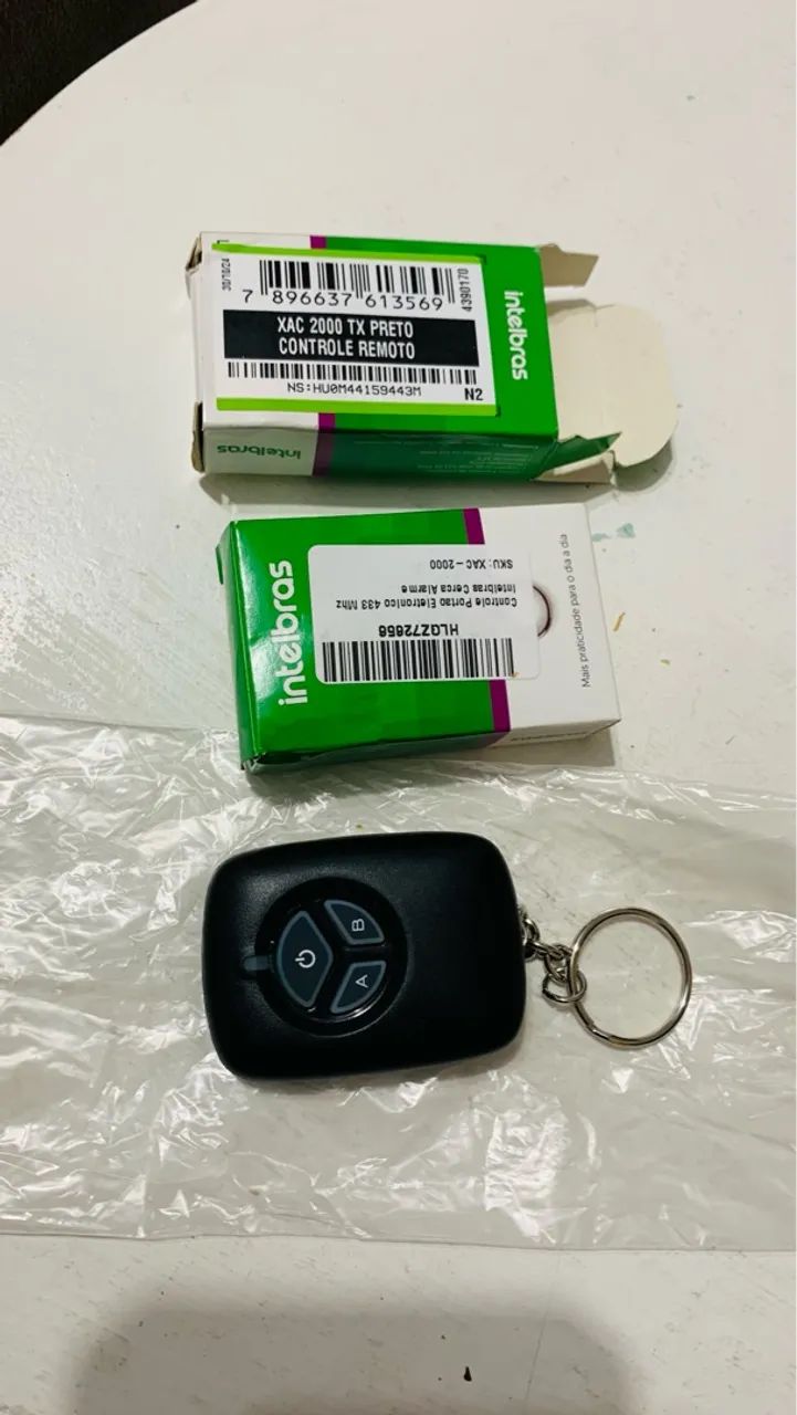 Controle Remoto Intelbras XAC 2000 TX Preto