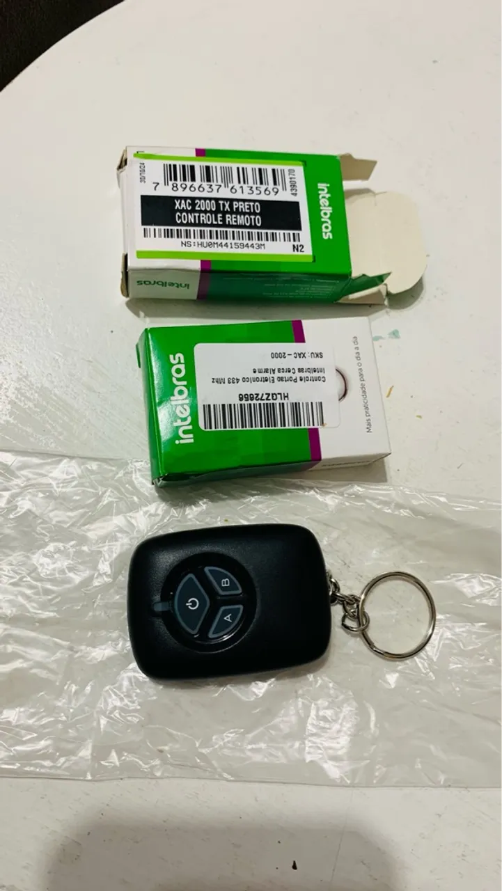 Controle Remoto Intelbras XAC 2000 TX Preto