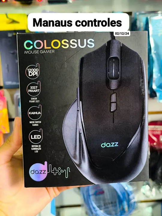 Mouse gamer para computador/ notebook e tablet
