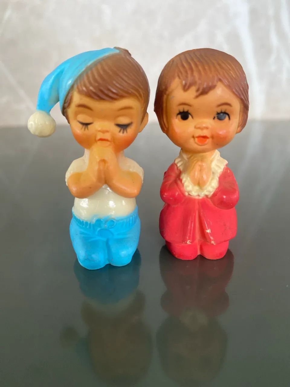 Crianças anjinhos vintage colecionável  - Foto 6