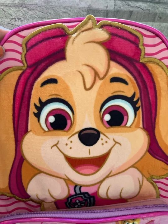Mochila Infantil Patrulha Canina Skye