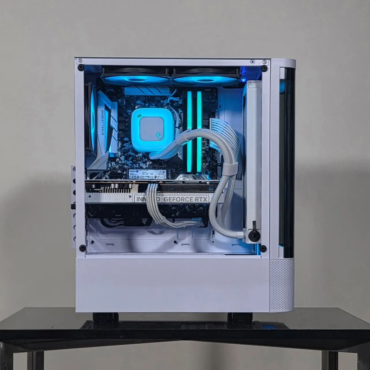 Pc gamer Ryzen 7 5700x Rtx 5060 | Troc0 e parcel0 - Foto 3