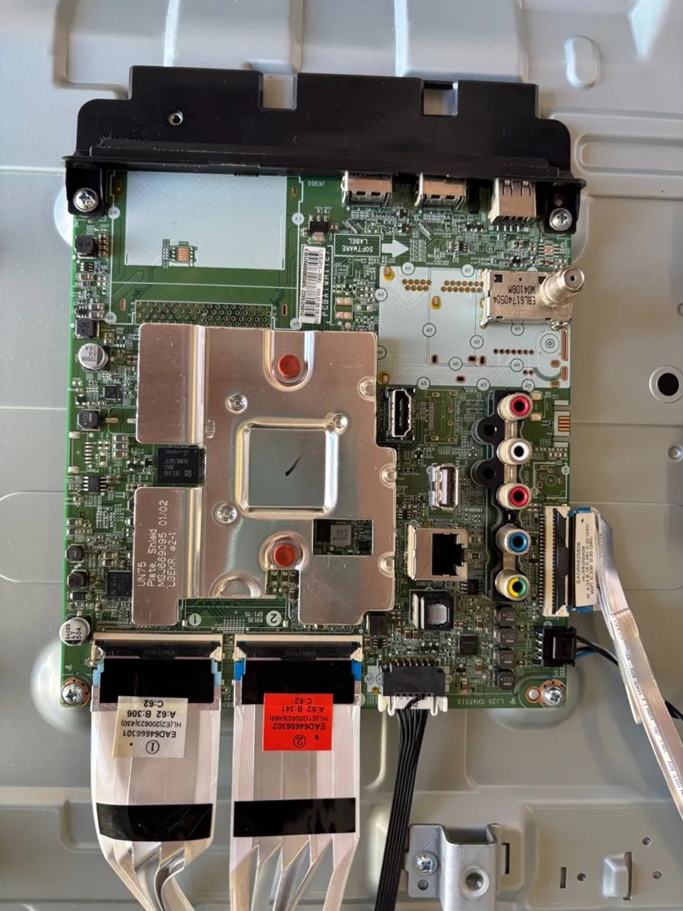 Peças para TV LG 43 UN7300PSC - Placa Principal e Fonte - Foto 5