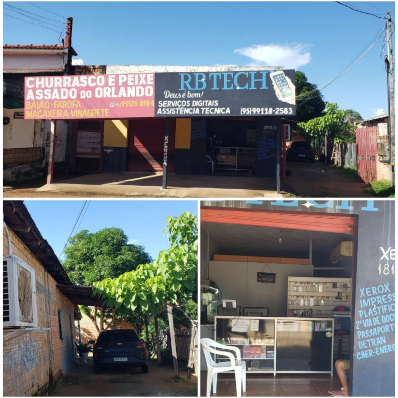 Vendo casa com 2 ponto comercial na frente