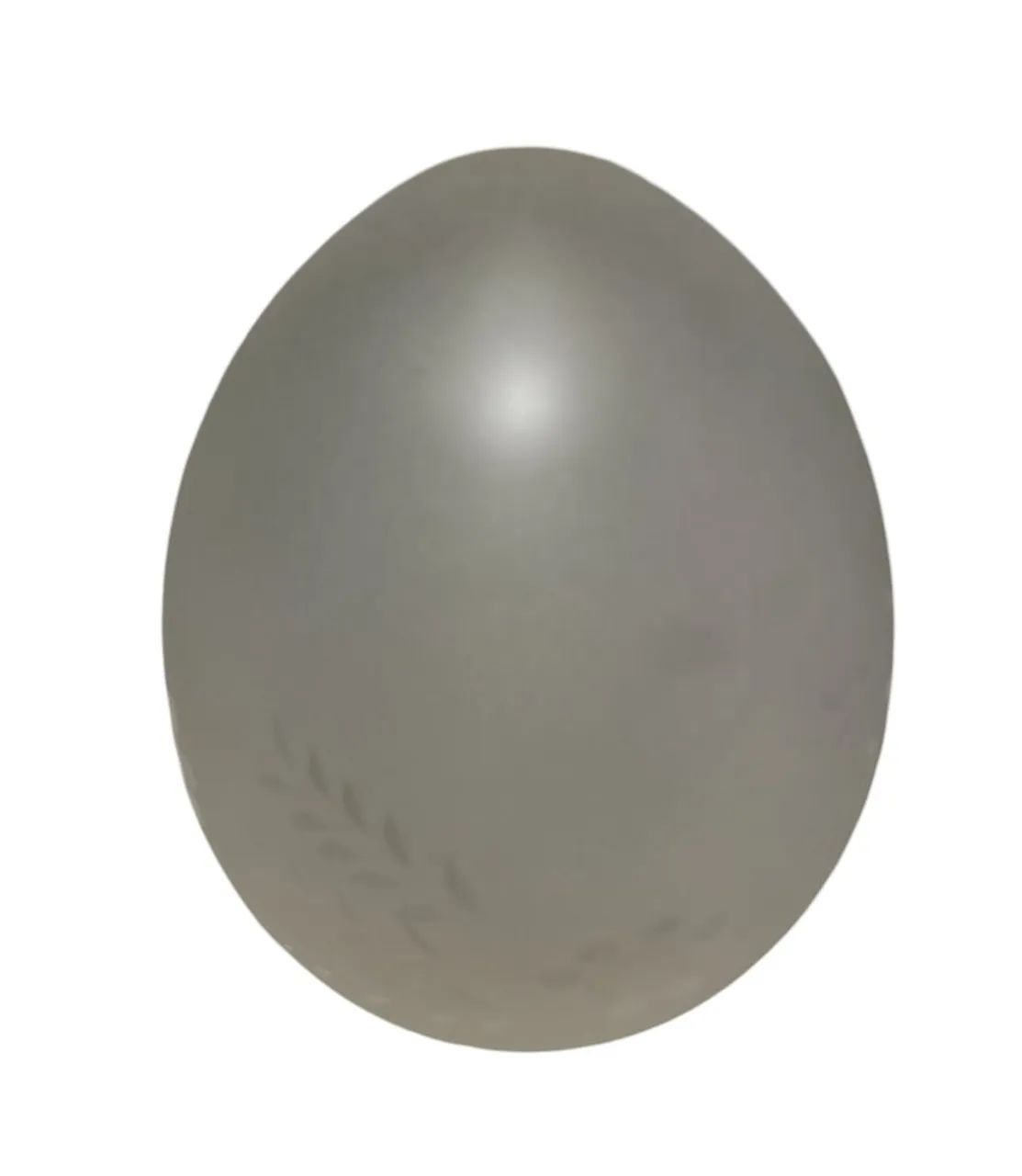Cúpula De Vidro Jateado Forma De Pinha - Foto 2