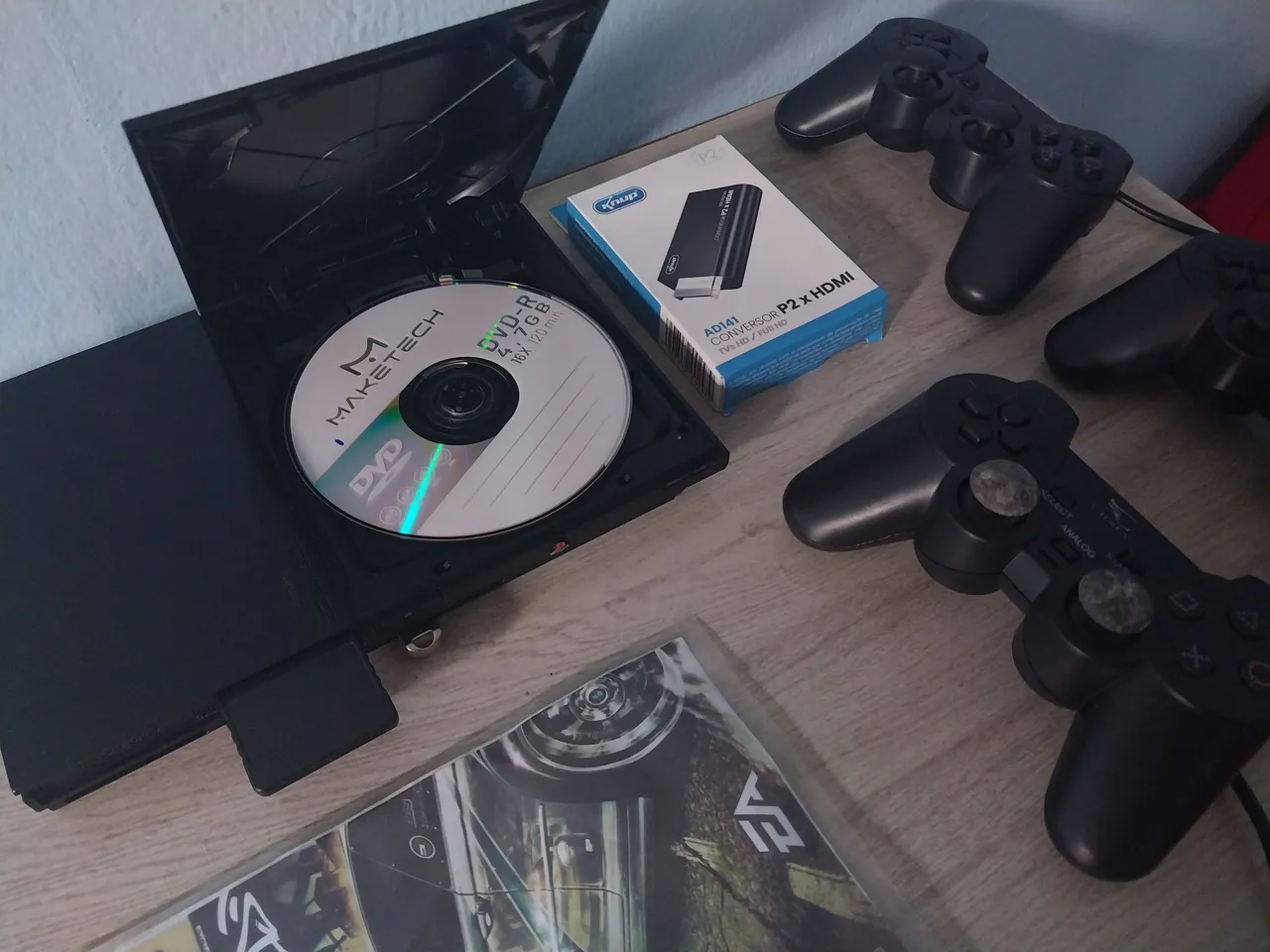 Playstation 2 Completo com Acessórios