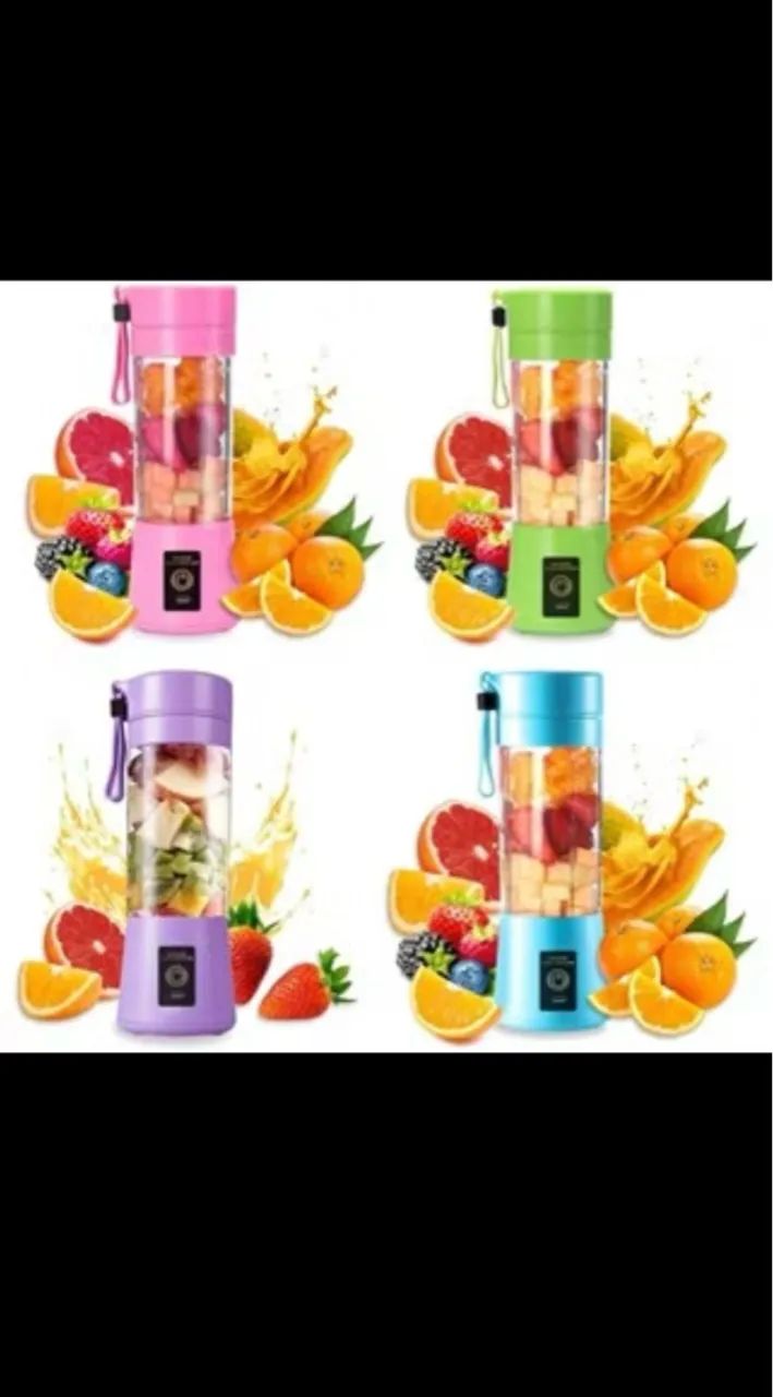 Liquidificador Portátil - Plug and Play - Ideal para Sucos e Smoothies! - Foto 5