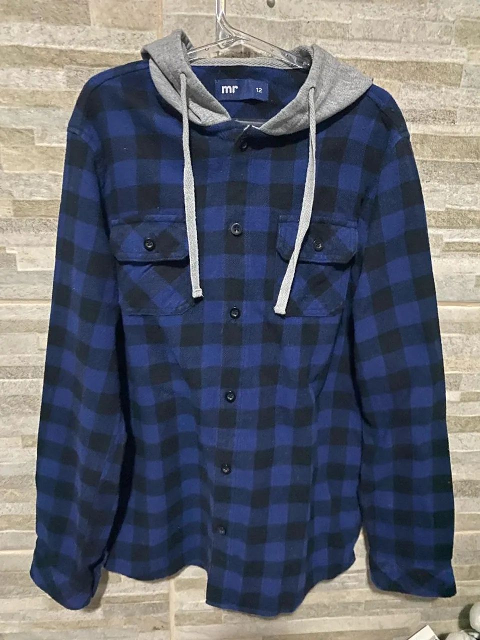 Camisa Xadrez com Capuz Infantil MR 12 - Foto 4