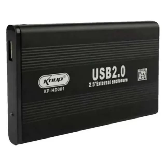 Case Para Hd Externo Sata 2,5 Usb 2.0 Metal Slim 