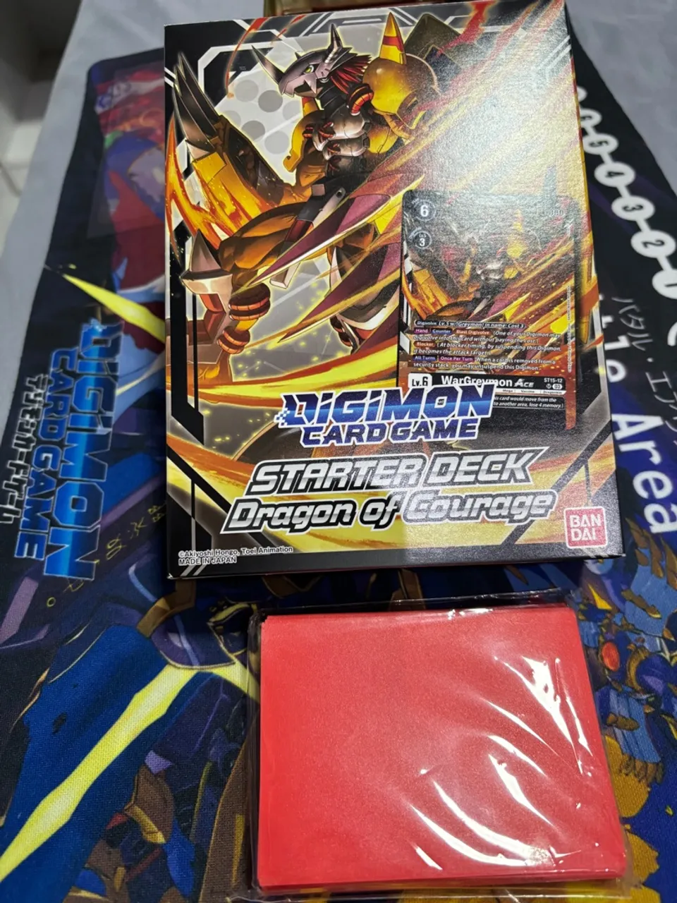Digimon starter Deck Dragon of courage + shields
