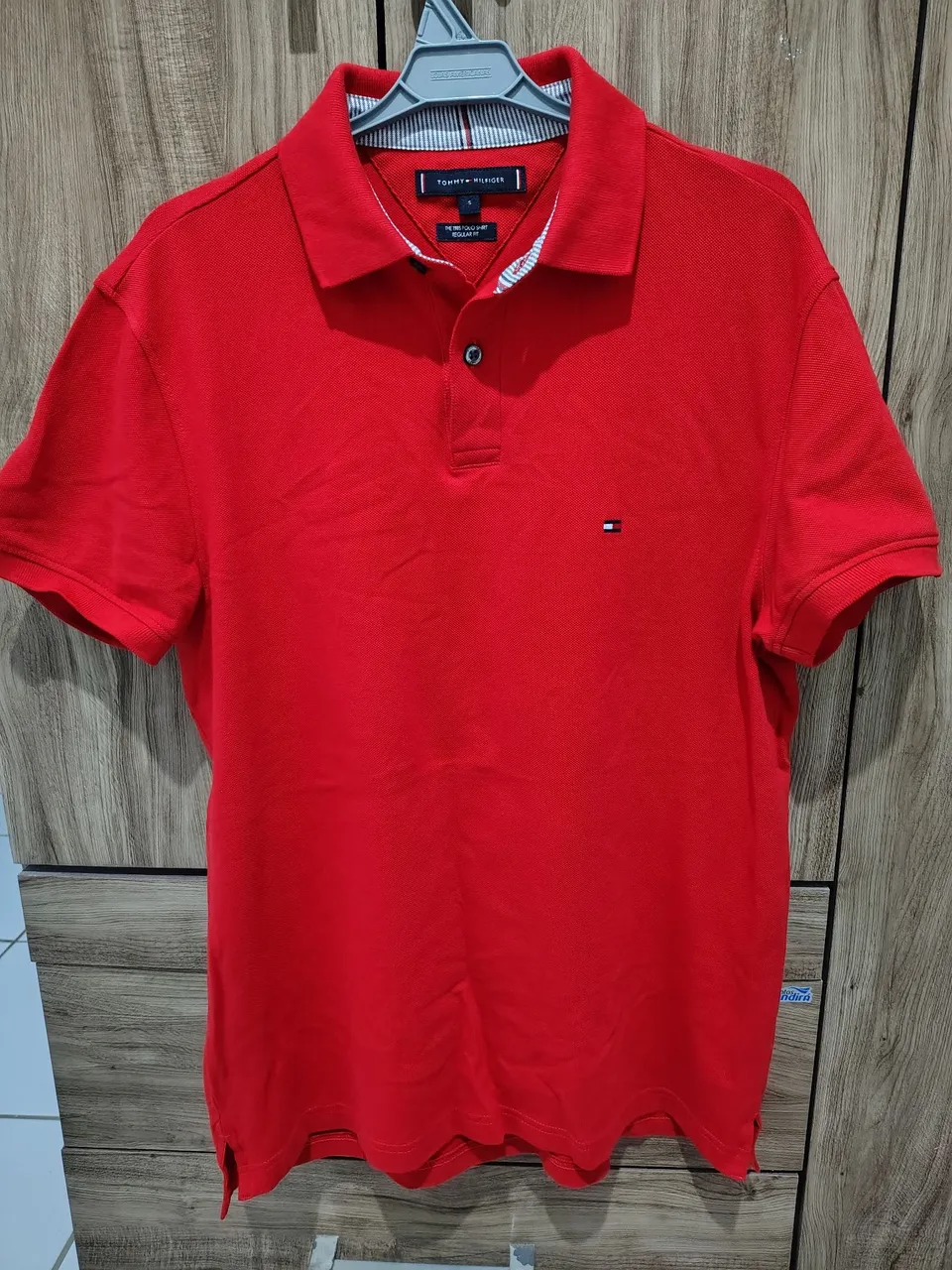Camisa Polo Tommy Hilfiger Vermelha