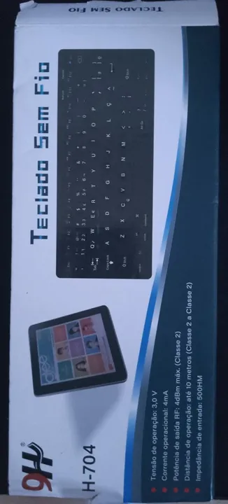 Teclado sem fio