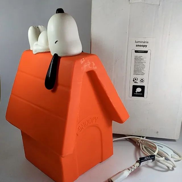 Luminária Imaginarium do Snoopy - na embalagem seminova bivolt  - Foto 5