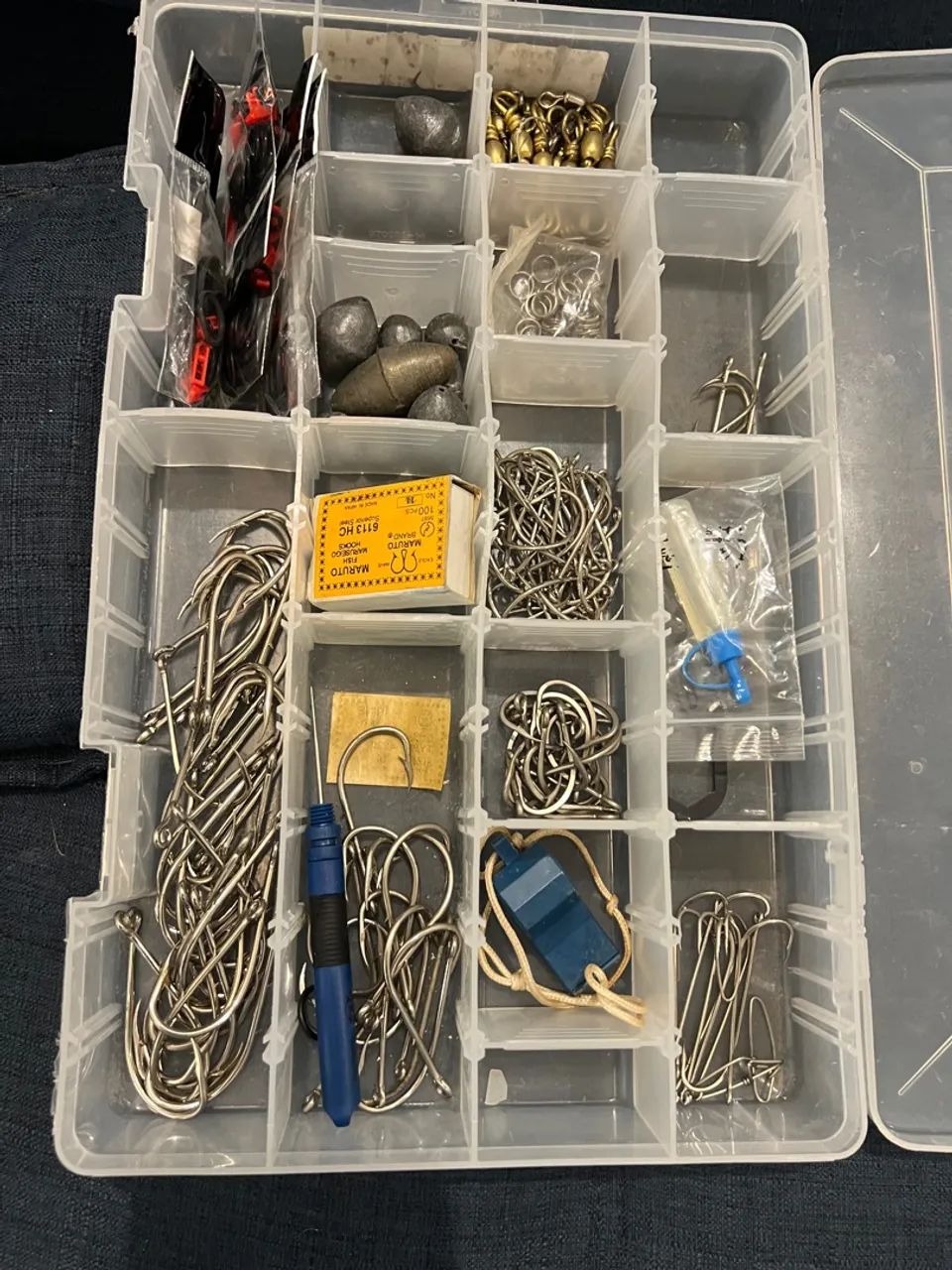 Estojo de pesca completo